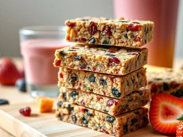 Craving a Healthy Snack? Try These Fruity Protein Bars for a Boost!