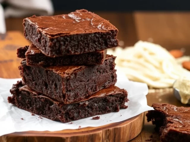 Vegan Protein Brownies: A Fudgy, High-Protein Treat